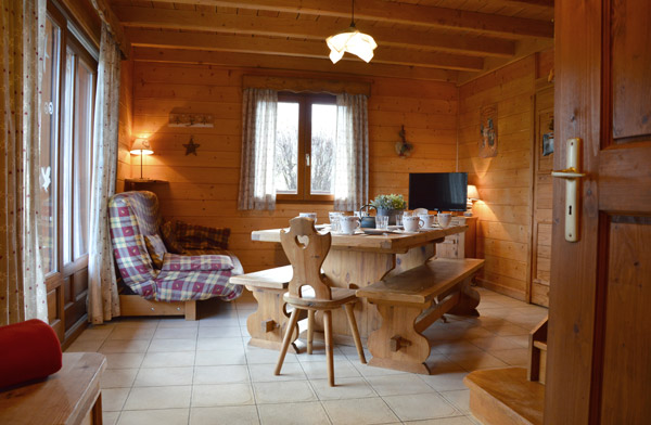 Les Pralets - salle de séjour